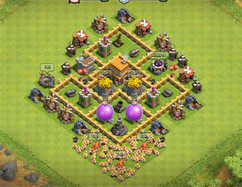 town hall level 5 base.